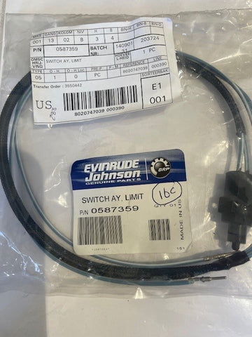 Evinrude Etec Limit Switch Assembly 0586405 0587359