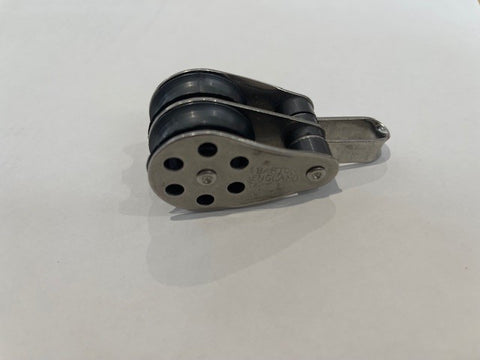 Barton 95120 Stainless Steel Double Block - Fixed Eye
