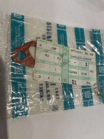 OMC Cobra 0914371 Gasket, Choke Tube 0914371