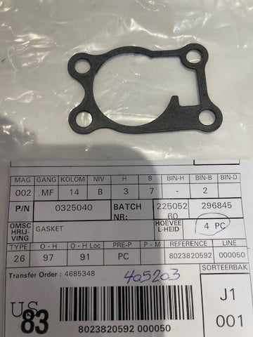 OMC BRP Johnson Evinrude Water Pump Gasket 0325040
