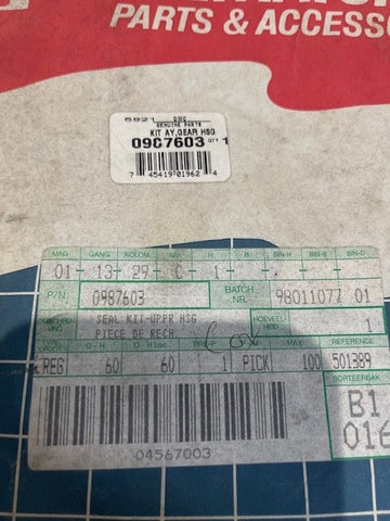 Volvo Penta / OMC Cobra Gear Housing Seal Kit 0987603