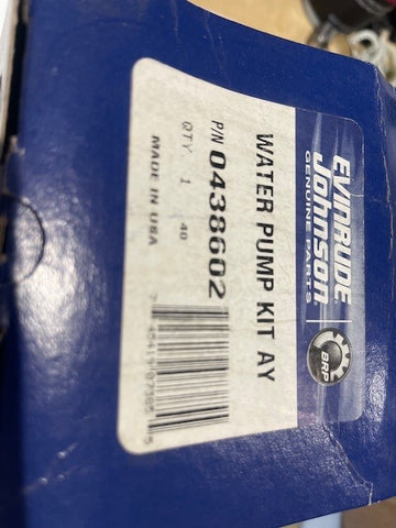 BRP OMC Johnson Evinrude Water Pump Repair Kit 0438602