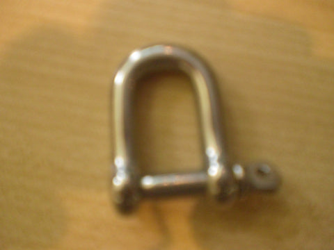 S/S DEE SHACKLES 6MM - S/SDEE6MM