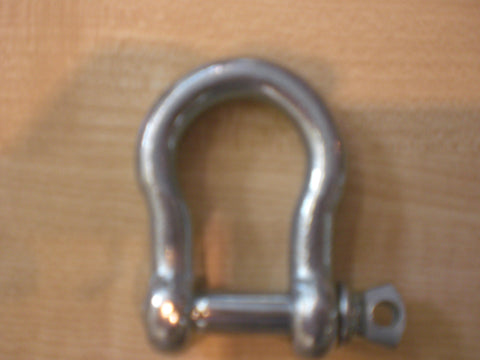 GALV BOW SHACKLE 10MM - galvbow10mm