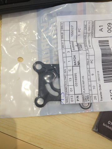 Impeller plate 0318995