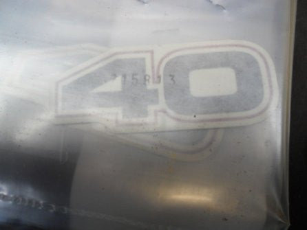 Evinrude Johnson Decal 40 0215813