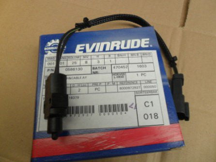 Evinrude Johnson switch and cable assembly 0586130
